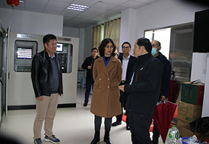 市領(lǐng)導(dǎo)吳曉暉、閆景軍到威華集團(tuán)調(diào)研